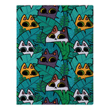 The Personalized VistaCase reMarkable Pen Holder Case is adorned with a vibrant and intricately detailed Sushi Cats design