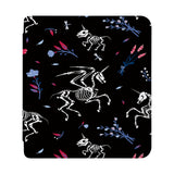 front view of personalized Kobo case with Animal Skeleton design