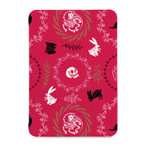 the front view of Personalized Samsung Galaxy Tab Case with Animal Skeleton design