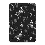 the front view of Personalized Samsung Galaxy Tab Case with Animal Skeleton design