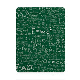 front and back view of personalized iPad case with pencil holder and 02 design