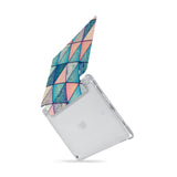 iPad SeeThru Casd with Aztec Tribal Design  Drop-tested by 3rd party labs to ensure 4-feet drop protection