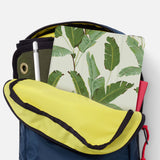 iPad SeeThru Casd with Green Leaves Design has Secure closure