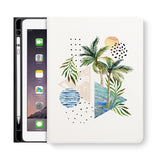 frontview of personalized iPad folio case with 05 design