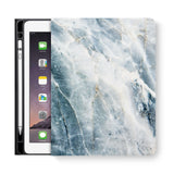 frontview of personalized iPad folio case with 08 design