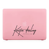 MacBook Case - Signature with Occupation 01