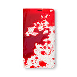 Front Side of Personalized Samsung Galaxy Wallet Case with 3 design