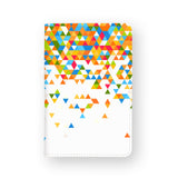 front view of personalized RFID blocking passport travel wallet with 08 design